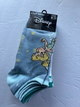 NEW Disney Tinkerbell Purple Unisex No Show Socks Size 9-11 - 6 Pairs - $337.12 MXN