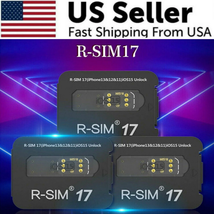 R-SIM17 2022 RSIM Nano Unlock Card for Iphone 13 12 11 Pro Max X XR Ios15 RSIM17 - £9.57 GBP