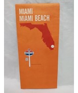 Vintage 1967 Miami Miami Beach American Oil Company Travel Brochure - $9.89