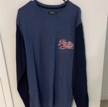 Polo Ralph Lauren Men&#39;s Thermal Knit Pajama Lounge Shirt Navy Size 2XL NWT - £31.28 GBP