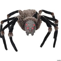 Spider Prop 36&quot; Light-Up Furry Halloween Scary Spooky Haunted House MR123288 - £83.92 GBP