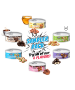 Sampler Pack of All Chillofood Products Chocolate Snacks and Nuts Pack of 6 - $456.66 MXN