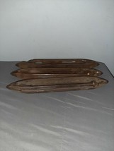 Vintage 19 Inch SH Flying Boat Loom Weaving Shuttles Lot of 2 - $625.35 MXN