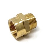 G Thread (Metric BSPP) Female to NPT Male Adapter - Lead Free (3/8&quot; x 3/8&quot;) - £10.45 GBP