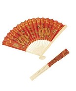 Chinese New Year Dragon Folding Fans - Party Favors & Fans - £15.38 GBP