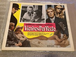 RARE 1970 PERFECT FRIDAY UN VIERNES PERFECTO SPANISH LOBBY CARD URSULA A... - $19.75