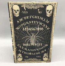 Halloween Spirits Ouija Skull Faux Book Distressed Stash Storage Box Prop New - £31.69 GBP