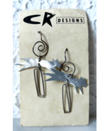 CR Designs Running Coyote Metal Dangle Earrings Southwest Native America... - £14.92 GBP