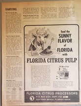 Florida Citrus Pulp Cattle Feed Magazine Advertisement - £9.03 GBP