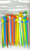 4-Aces PLASTIC pArTy PiCS Toothpicks Pick Spade Heart Diamond Club bridg... - $24.11