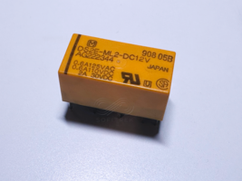 DS2E-ML2-DC12V AG222344 MATSUSHITA PCB Relay DPDT 12VDC 2A 400mW 2 Coil ... - $6.45