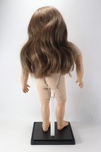 Vintage 1999 MY TWINN 23&quot; Inch Nude Poseable Doll Brown Hair Blue Eyes - £35.87 GBP
