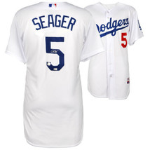 COREY SEAGER Autographed Authentic Dodgers White Jersey FANATICS - £507.69 GBP