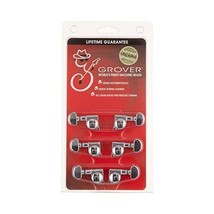 Grover 406C Rotomatic Mini 3 per Side Self Locking Machine Heads, Chrome  - $244.00