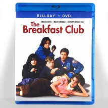 The Breakfast Club (Blu-ray/DVD, 1985, Widescreen, Inc Digital Copy) Like New ! - £10.99 GBP