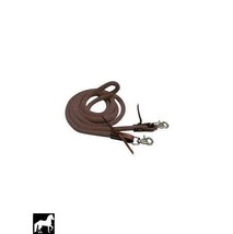 Horse Reins 8 Ft Round Derby Roping Barrel Contest Scissor Clips HRFS4 - $23.76