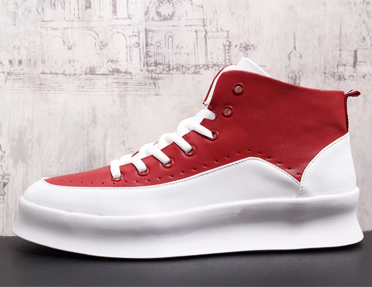 2024 New Mens Shoes  Casual Shoes Trainers Fashion high tops Height Increasing S - £182.02 GBP