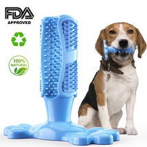 Dog Chew Toy Toothbrush Teeth Cleaning Dog Toy Toothbrush - 100% Natural... - £15.73 GBP