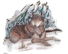 An item in the Crafts category: BeyondVision Nature Weaved in Threads, Amazing Animal Kingdom [Winter Wolf ] [Cu