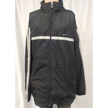 Nike Men&#39;s Black/Grey Jacket/Windbreaker Size XXL SKU 3160 - $24.55