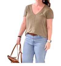 Project Social T grace top in Alpine Moss - $40.00