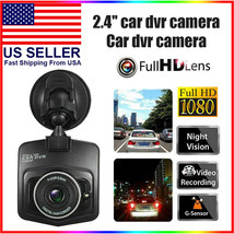 2.4&#39;&#39; Full Hd 1080P Dash Cam Car Dvr Front Or Rear Camera Night G-Sens Quality - £20.35 GBP