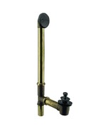 Westbrass Pull &amp; Drain Bath Waste - 22&quot; Make-Up, 17 Gauge Tubing, Matte ... - $88.11