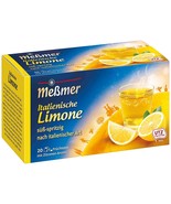 Messmer Italian Lemon Tea - 20 tea bags- Made in Germany FREE SHIPPING - $9.36