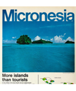 1972 Continental Airlines Advertisement Micronesia Aviation Vintage DWW10D - €21,45 EUR