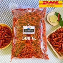 Crispy Spicy Snack Tom Yam Thai Chili Pepper Chili Flavor Sesame Vegan 5... - $83.96