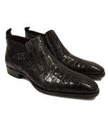 Y-1344400 New Mezlan Crocodile Alligator Skin Bene Boots Dress Shoes Siz... - £1,199.04 GBP