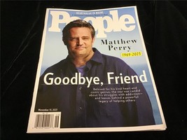 People Magazine November 13, 2023 Matthew Perry 1969-2023 Heartbreak in Maine - £7.46 GBP