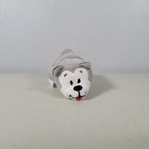 FlipaZoo Husky Dog Polar Bear Plush Stuffed Animal Soft Toy 3.5&quot; Long - £6.74 GBP