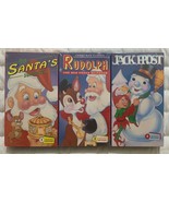 Rudolph / Santa&#39;s Surprise / Jack Frost VHS 11 Fully Animated Cartoons S... - £28.77 GBP