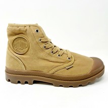 Palladium Pampa Hi Woodlin Wheat Mens Size 9.5 Combat Boots 02352 209 - £50.31 GBP