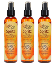 Agadir Argan Oil Spritz Extra Firm Hold Spray 8 oz (Pack of 3) - £25.83 GBP