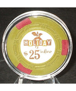 (1) $25. Holiday In Reno Casino Chip - 1959 - Reno, Nevada - Hard To Fin... - £32.27 GBP