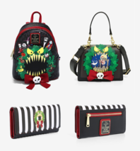 Loungefly Disney Nightmare Before Christmas Wreath Backpack, Crossbody &amp;... - £51.40 GBP+