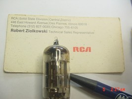 1 -10 NOS RCA 6AH6 Pentode Vacuum Tubes Tested on TV-10B Gm   3800 uMhos - $4.21