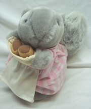 Eden Beatrix Potter Cute Goody Tiptoes Squirrel In Dress 7&quot; Plush Stuffed Animal - £23.19 GBP