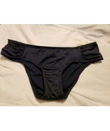 P41 NWT Macy&#39;s Bar III 3 Dark Navy Blue Bikini Bottom CLEARANCE SALE MSR... - £14.08 GBP