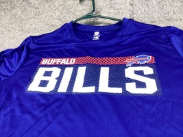 Buffalo bills Shirt Mens X-Large New Era Football NFL Combine Authentic Blue - £15.88 GBP