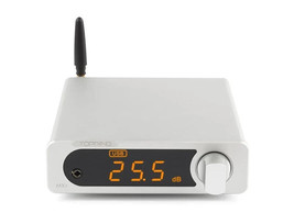 TOPPING MX3 Audio DAC Bluetooth headphone Amp Class D Power Amplifier Silver - £89.90 GBP