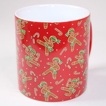 F.A.O. Schwarz Mug Christmas Gingerbread Ninja Karate Coffee Mug Tea Cup Large - £9.31 GBP