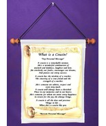 What Is A Cousin (female recipient) - Personalized Wall Hanging (265-1f) - £15.63 GBP