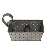Country Grater Candle Holder in Distressed Metal - $25.97 CAD