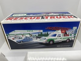 Hess 1994 Toy Truck Rescue Model Truck Headlights Emergency Lights Siren... - $11.87