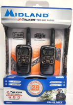 Midland - X-TALKER 28-Mile, 22-Channel FRS/GMRS 2-Way Radios (Pair) - £41.84 GBP