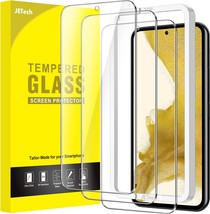 Screen Protector for Samsung Galaxy S22 5G 6.1 Inch Tempered Glass Film with Eas - £12.96 GBP