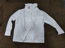 Vintage USSR Soviet Russian Army Military Cook Jacket Size 50-3 - $21.98